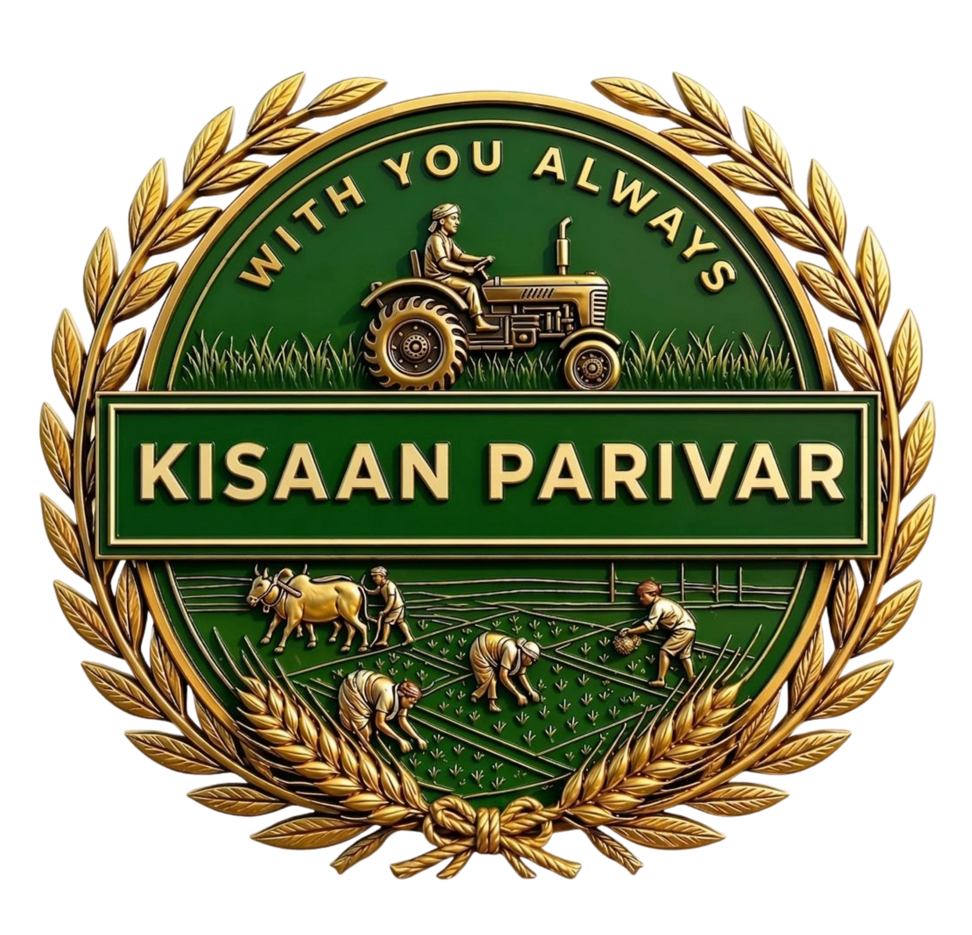 Kisaan Parivar emblem